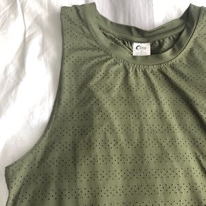 Like New Zyia Chill Tank Olive Medium